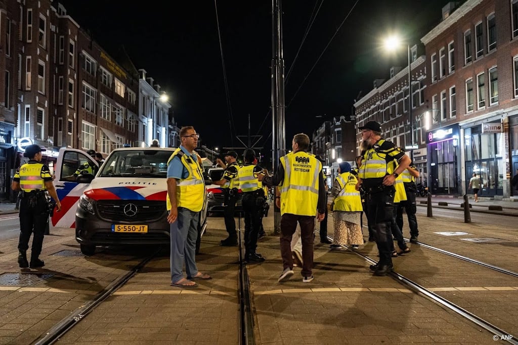 Rotterdam relatief rustig na wedstrijd Marokko, vijf aanhoudingen