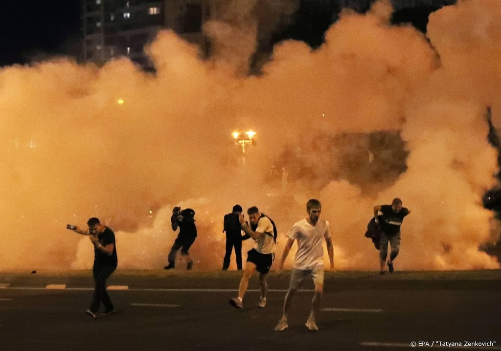 'Circa 3000 mensen opgepakt bij protesten Wit-Rusland'