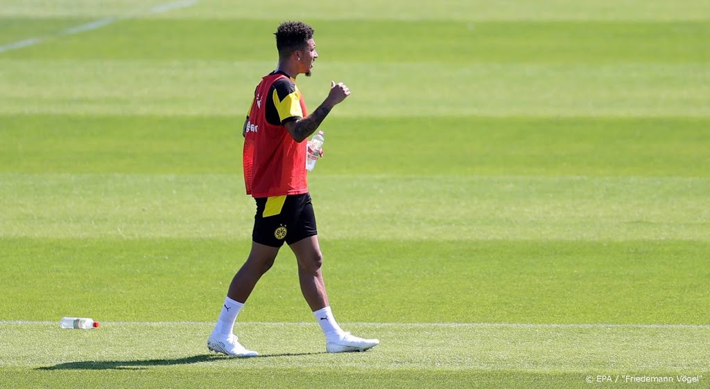 Begeerde Sancho tot 2023 onder contract bij Borussia Dortmund