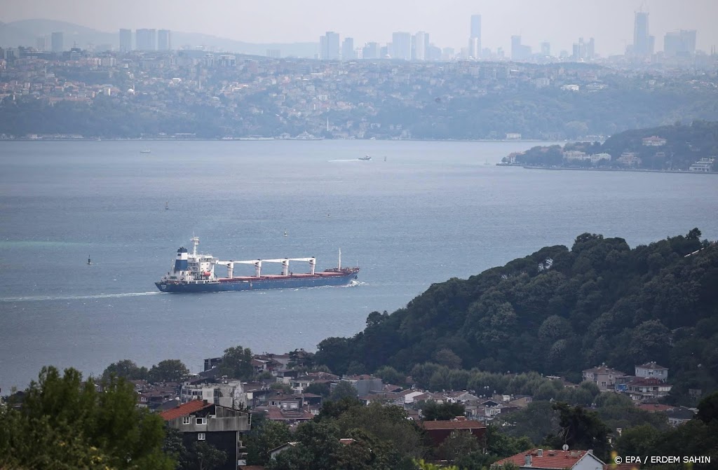 Eerste schip met graan uit Oekraïne weer aangemeerd in Turkije