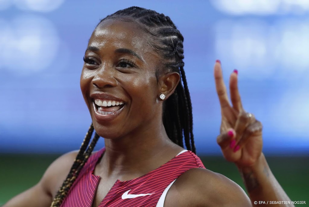 Atlete Fraser-Pryce wint 100 meter Monaco in beste seizoenstijd 