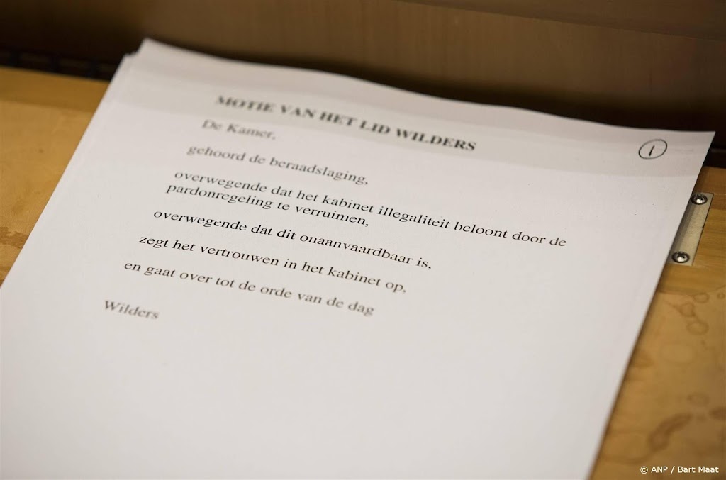 Tientallen demonstranten voeren actie voor kinderpardon