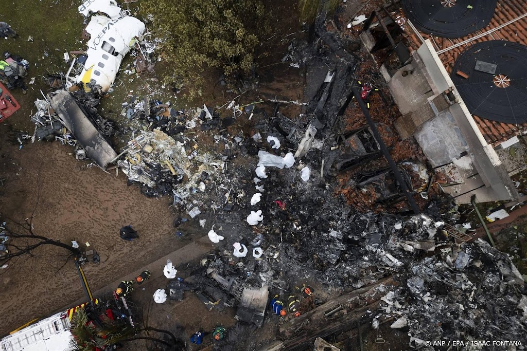 21 lichamen geborgen na vliegtuigcrash in Brazilië