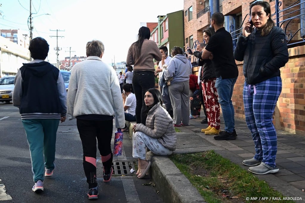 Gewonden en schade door aardbeving in Colombia
