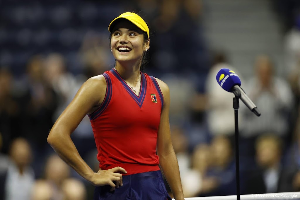 Britse Emma Raducanu naar finale US Open