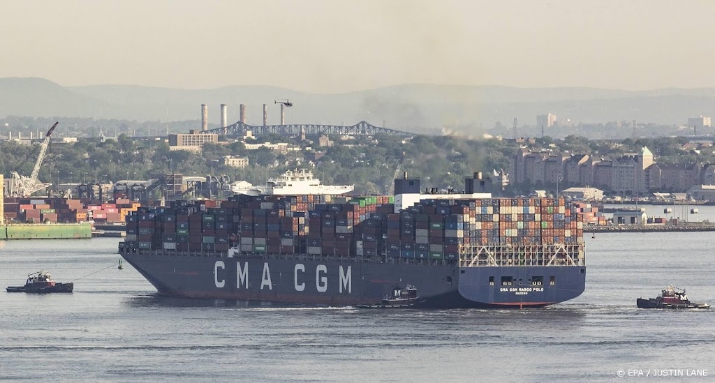 Frans containerbedrijf bevriest tarieven voor zeevracht 