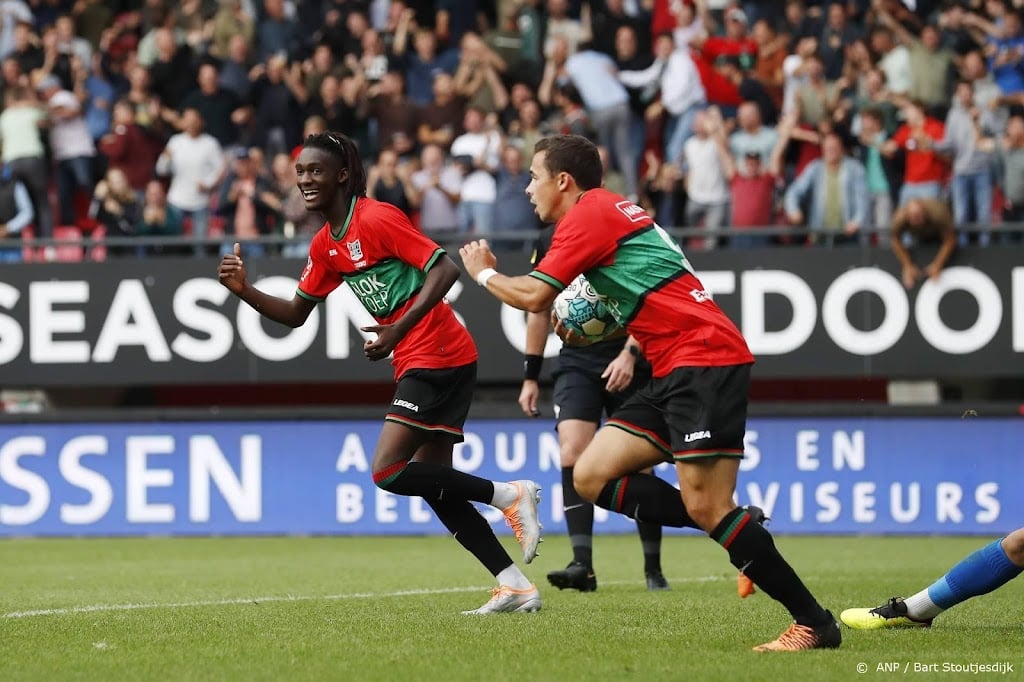 Fortuna Sittard geeft zege bij NEC in blessuretijd uit handen