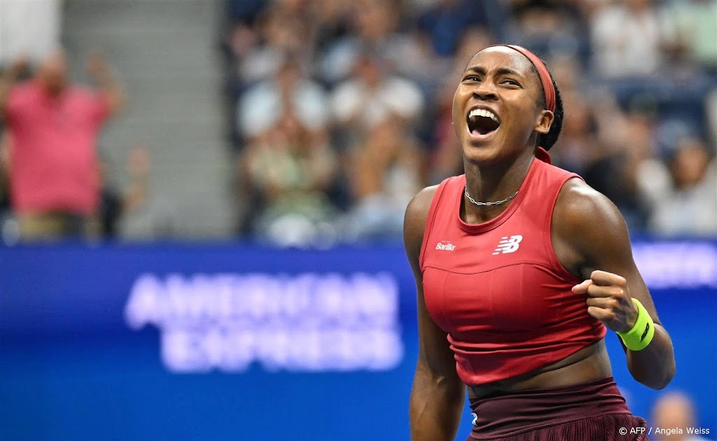 Amerikaanse Gauff (19) pakt op US Open eerste grandslamtitel
