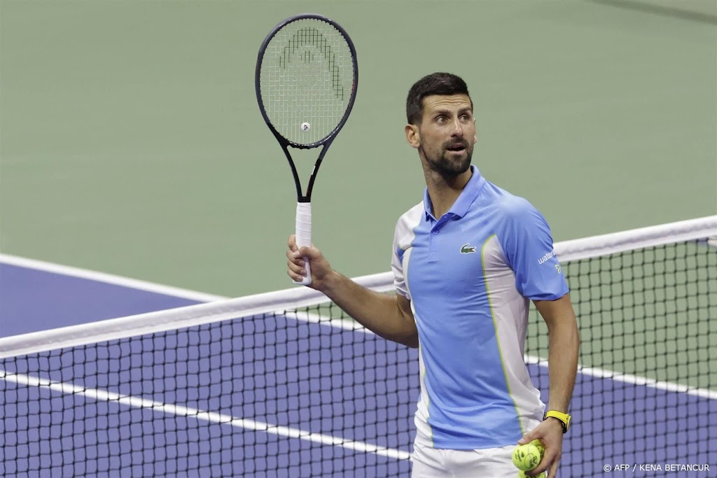 Djokovic gaat op US Open tegen Medvedev op voor 24e grandslamtitel