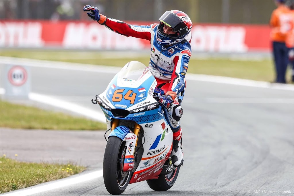 Motorcoureur Bendsneyder finisht als dertiende in de Moto2