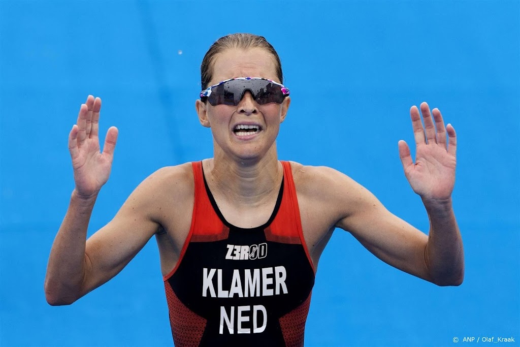 Triatlete Klamer pakt zilver in wereldbeker in Tsjechië