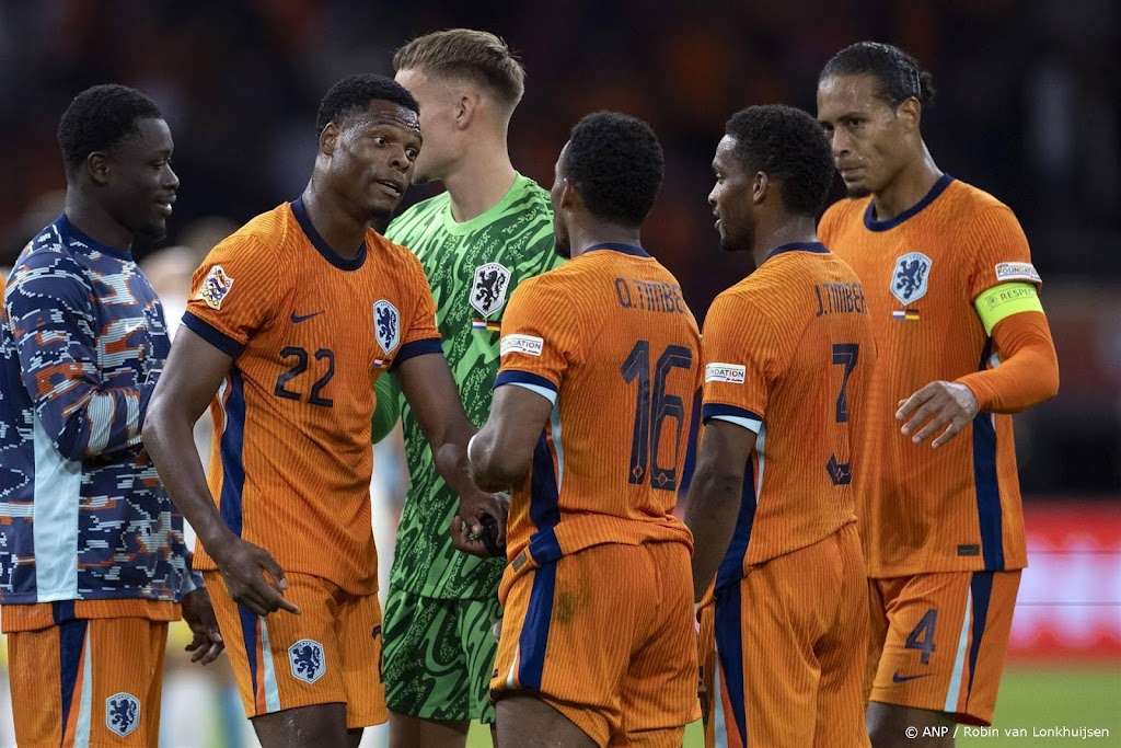 Oranje doet in vermakelijk duel met Duitsland vertrouwen op