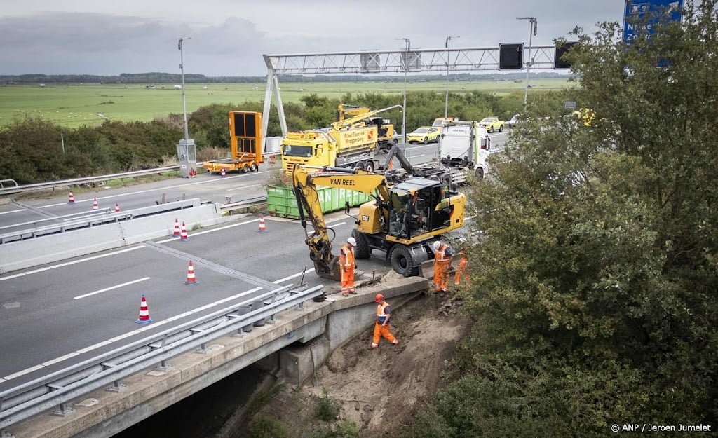 A28-brug weer volledig geopend, herstelwerkzaamheden afgerond