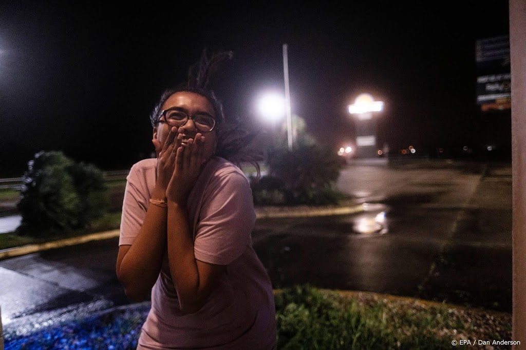 Orkaan Delta gaat aan land in Louisiana