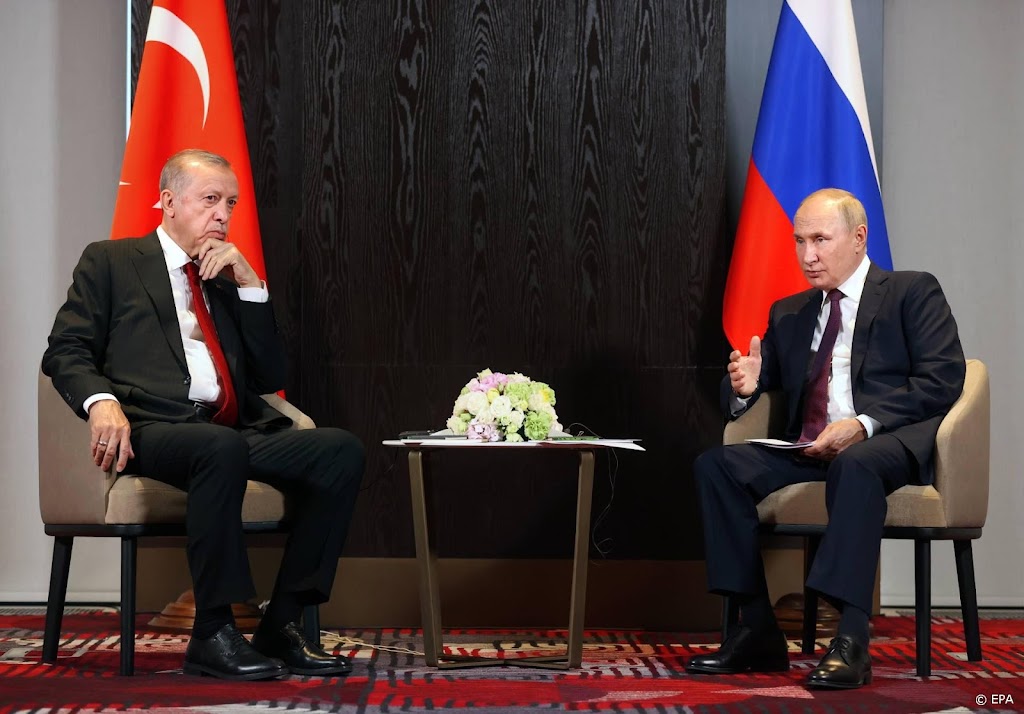 Erdogan en Poetin mogelijk in gesprek over Oekraïne in Kazachstan