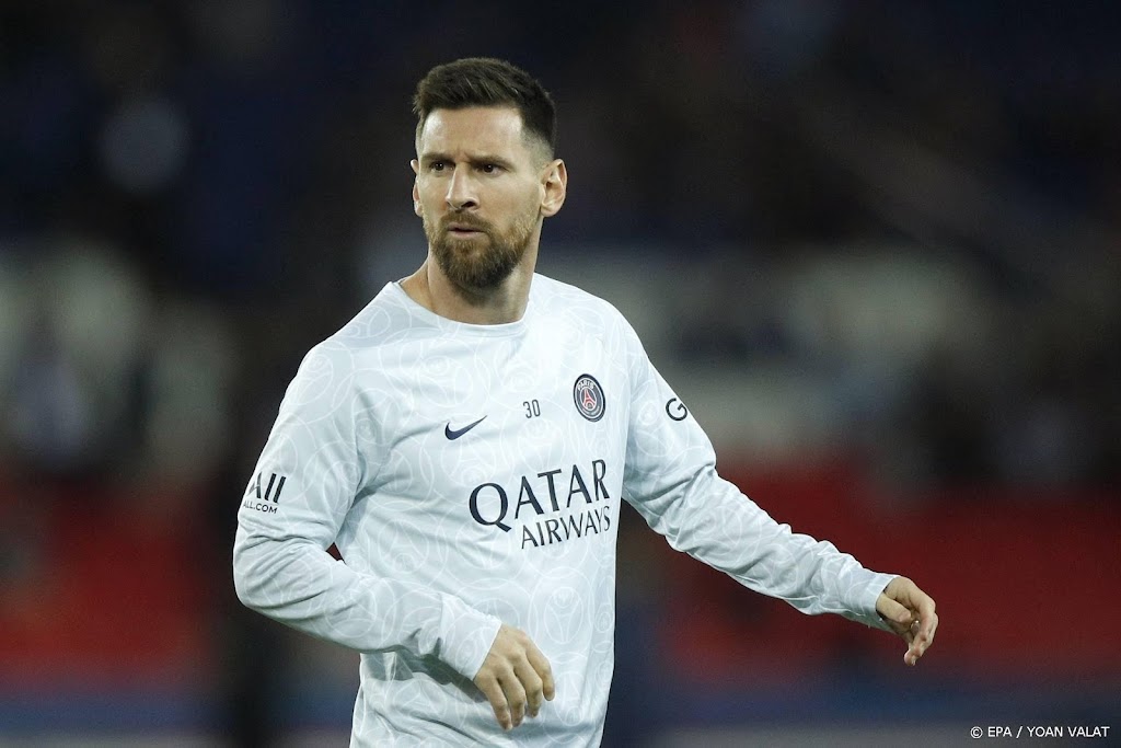 Paris Saint-Germain zonder Messi in thuiswedstrijd tegen Benfica
