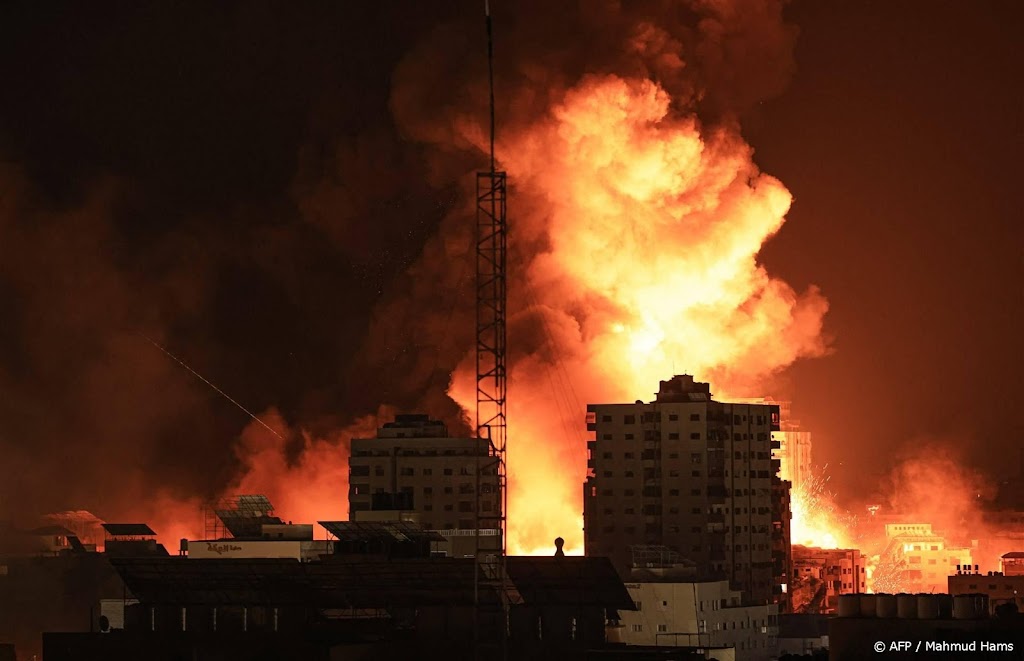 Nachtelijke explosies in Gaza 