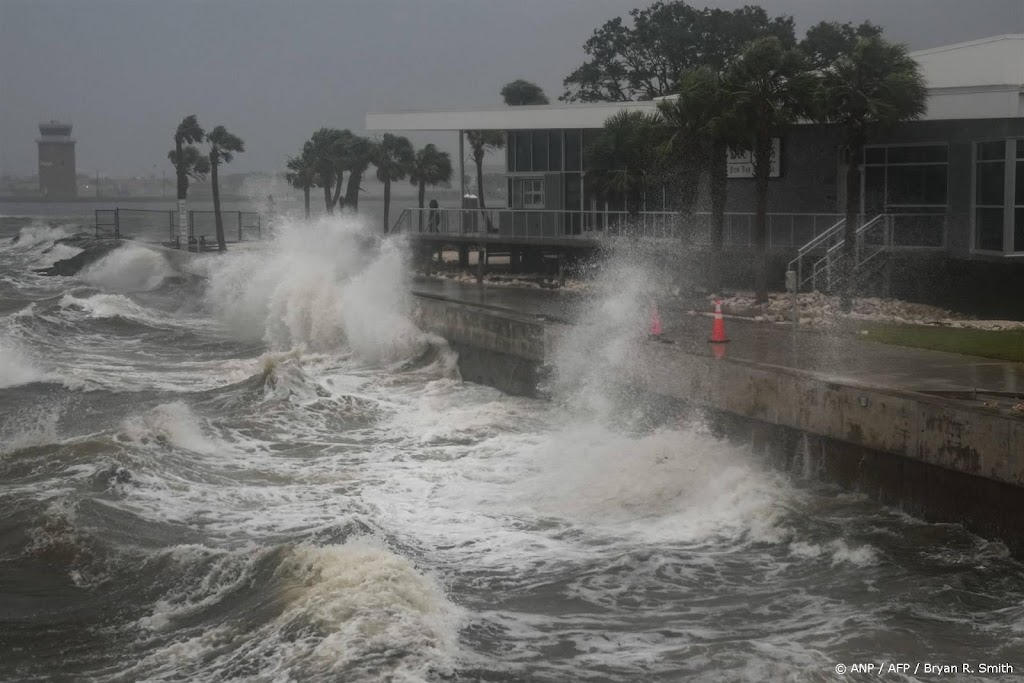 Orkaan Milton komt aan land in Florida