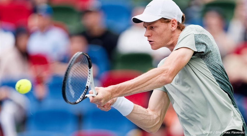 Sinner overtuigt tegen Medvedev en staat in halve finale Shanghai