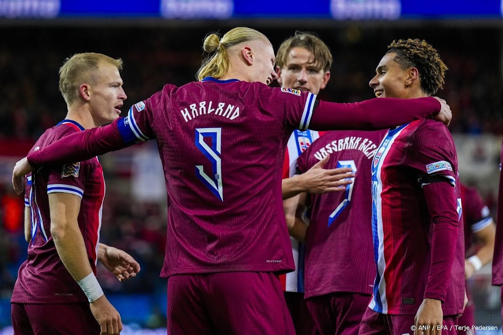 Haaland leidt Noren langs Slovenië en is topscorer aller tijden