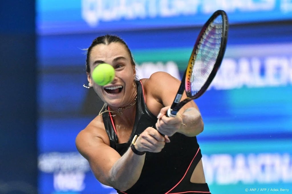 Tennisster Sabalenka treft in Wuhan weer Pegula in halve finales