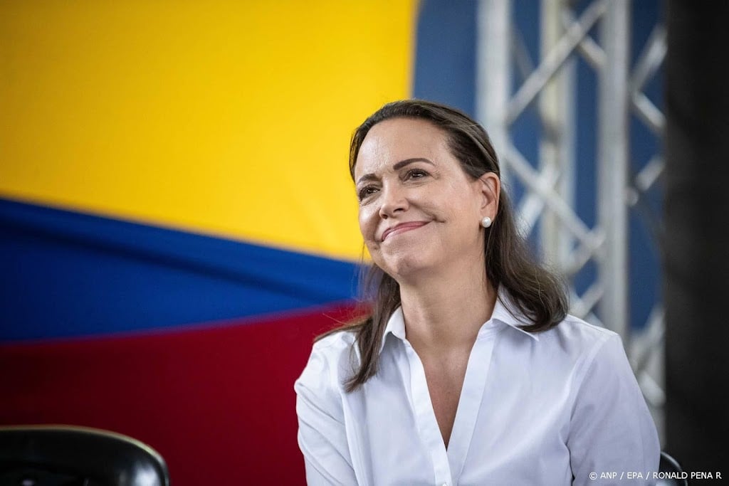 María Corina Machado in shock na winnen Nobelprijs