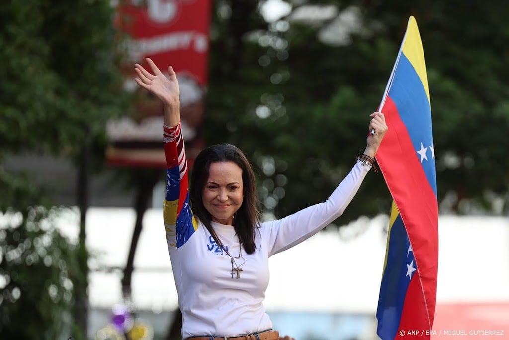 Media: Trump feliciteert Nobelprijswinnares Machado