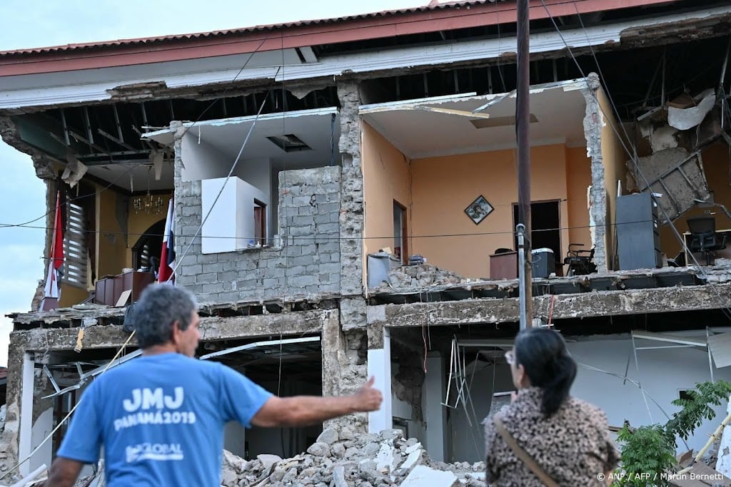 Enkele gewonden na zware aardbeving Panama