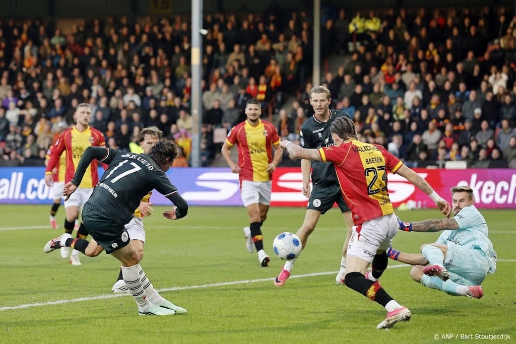 Go Ahead en Sparta spelen in doelpuntrijk duel met 3-3 gelijk