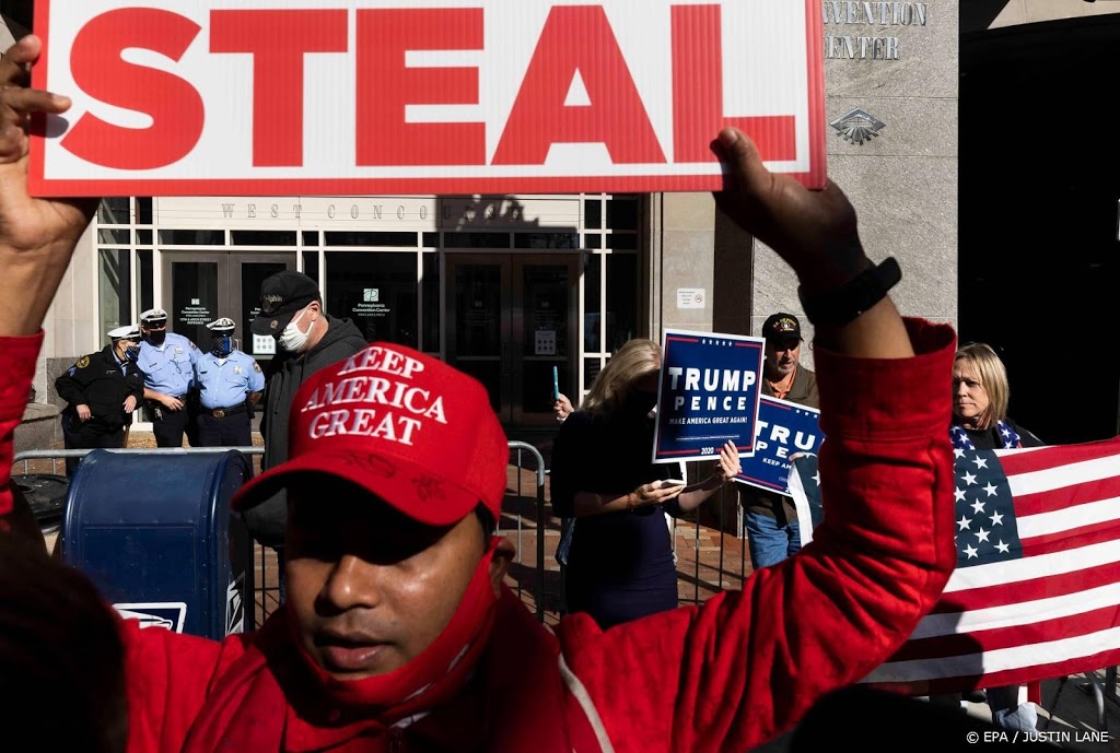 Trump-campagne spant kort geding aan om verkiezingen Pennsylvania