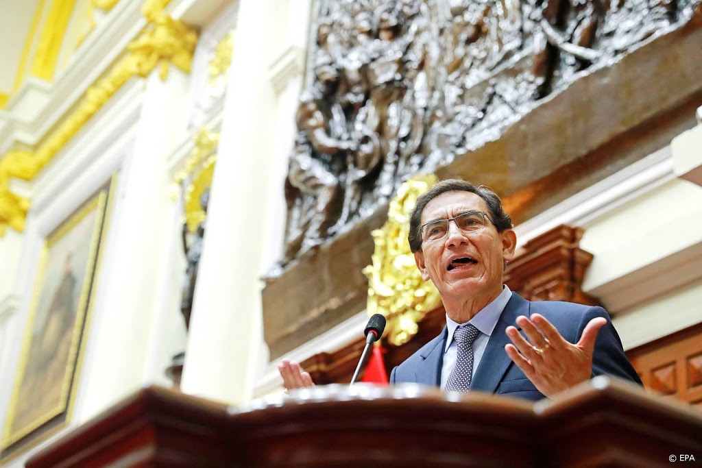 Parlement Peru stemt voor afzetten president Vizcarra