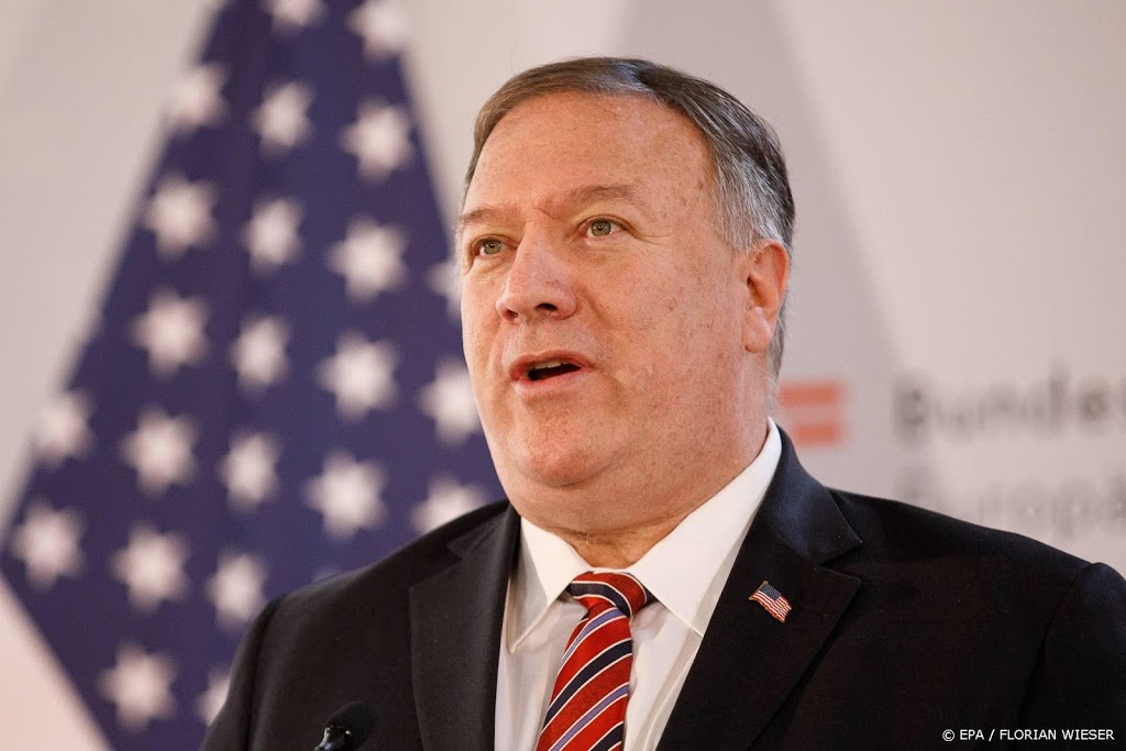 Pompeo lijkt grap te maken over tweede termijn voor Trump
