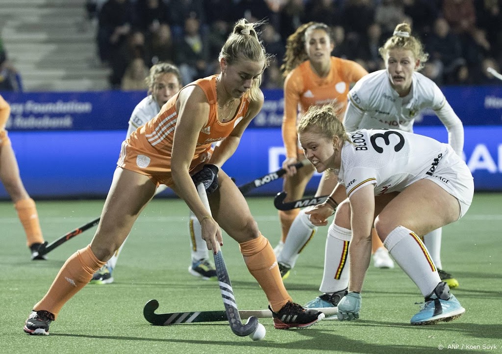 Hockeysters winnen na achterstand weer van België in Pro League