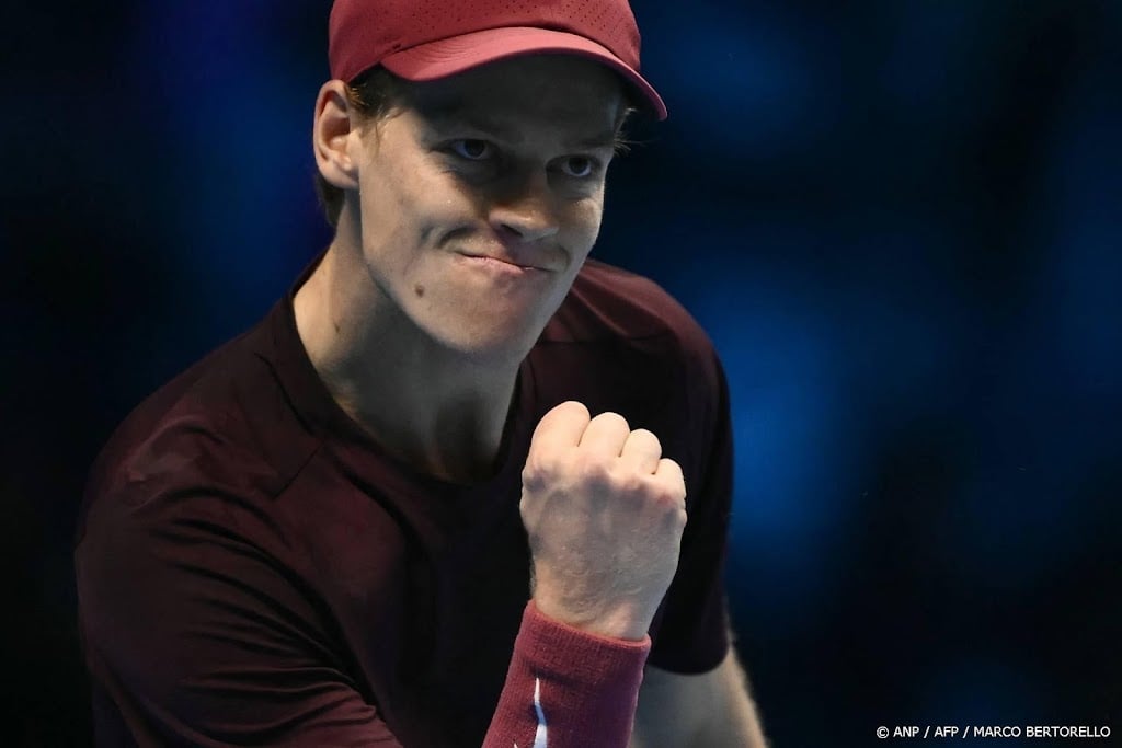 Sinner begint ATP Finals met zege op Auger-Aliassime