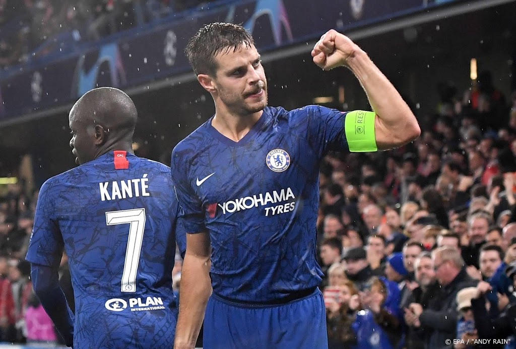 Chelsea door met benauwde zege op Lille