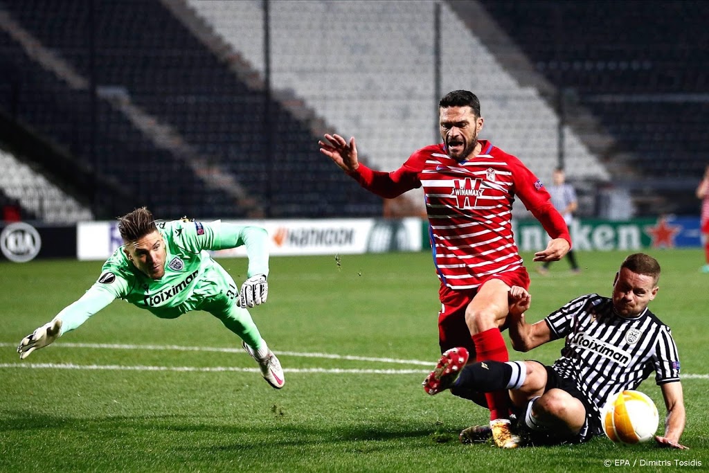 PAOK houdt Granada opnieuw op 0-0