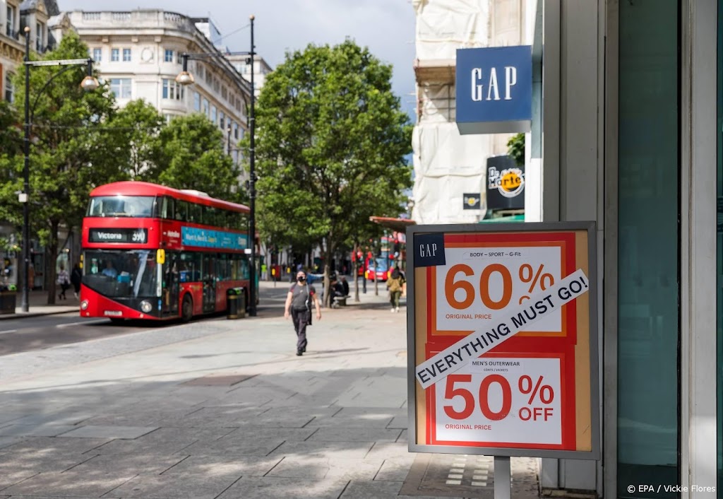 Britse economie nog kleiner dan voor uitbraak van coronacrisis