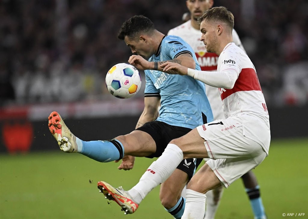 Duitse topper tussen Leverkusen en Stuttgart eindigt in 1-1