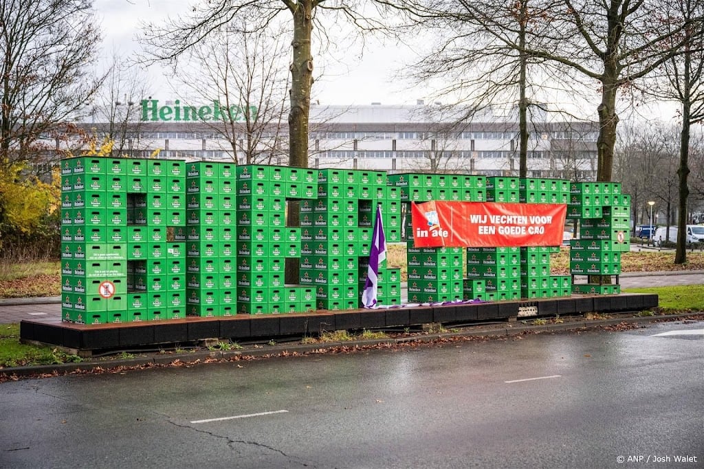 Vakbonden en Heineken sluiten cao-akkoord na stakingen