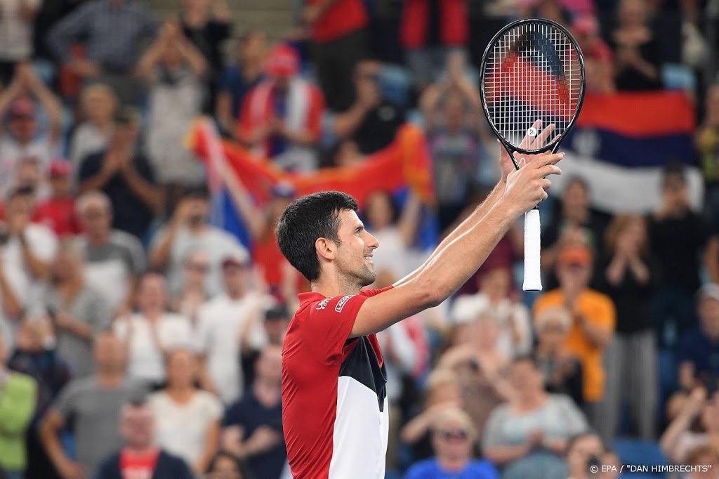 Servië als eerste naar finale ATP Cup