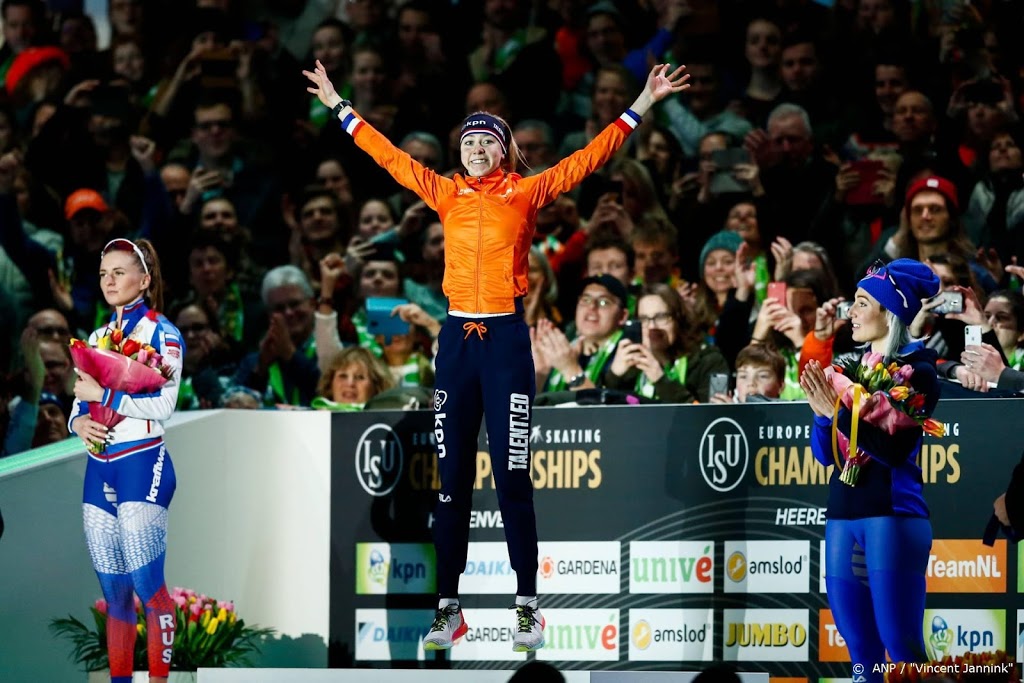 Visser: Europese schaatstitel dankzij ontspanning