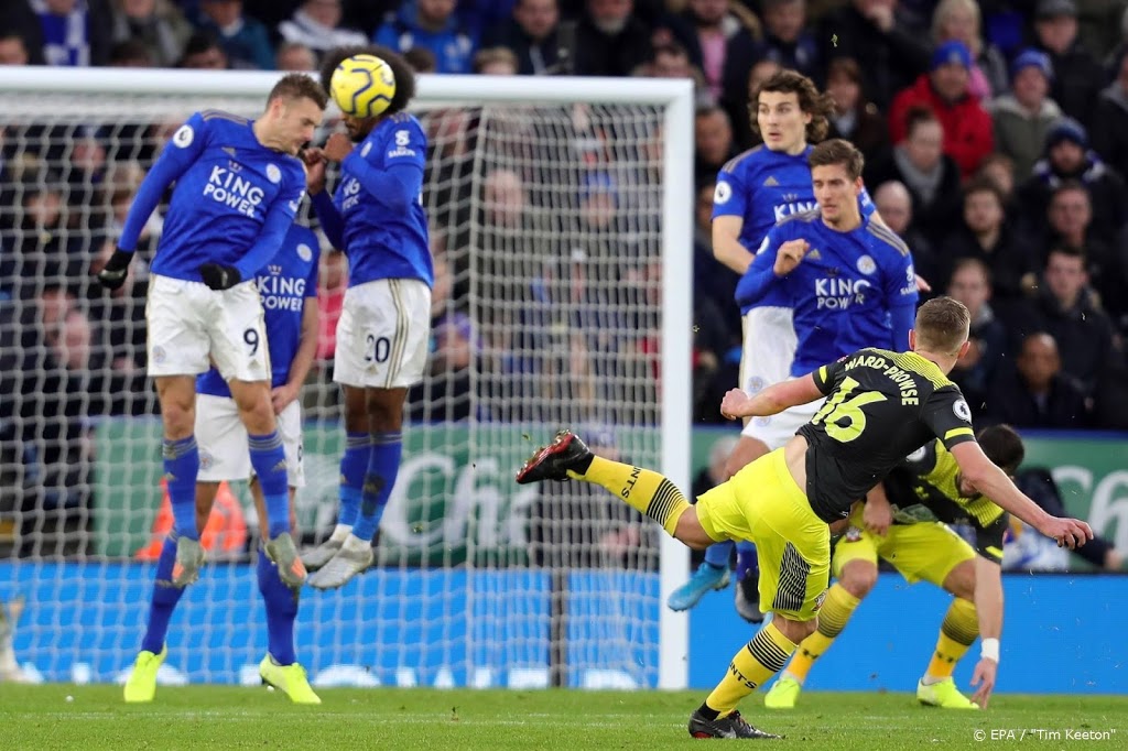 Leicester City laat zich thuis verrassen door Southampton