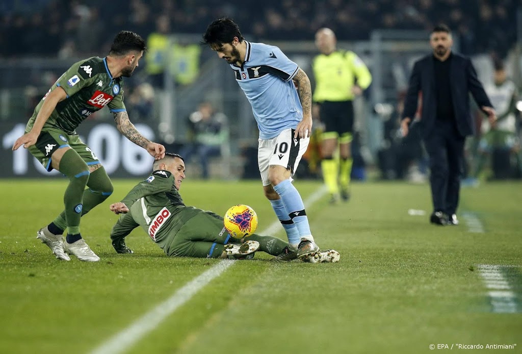 Lazio wint dankzij Immobile voor de tiende keer op rij