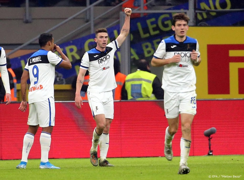 Inter moet genoegen nemen met gelijkspel tegen Atalanta