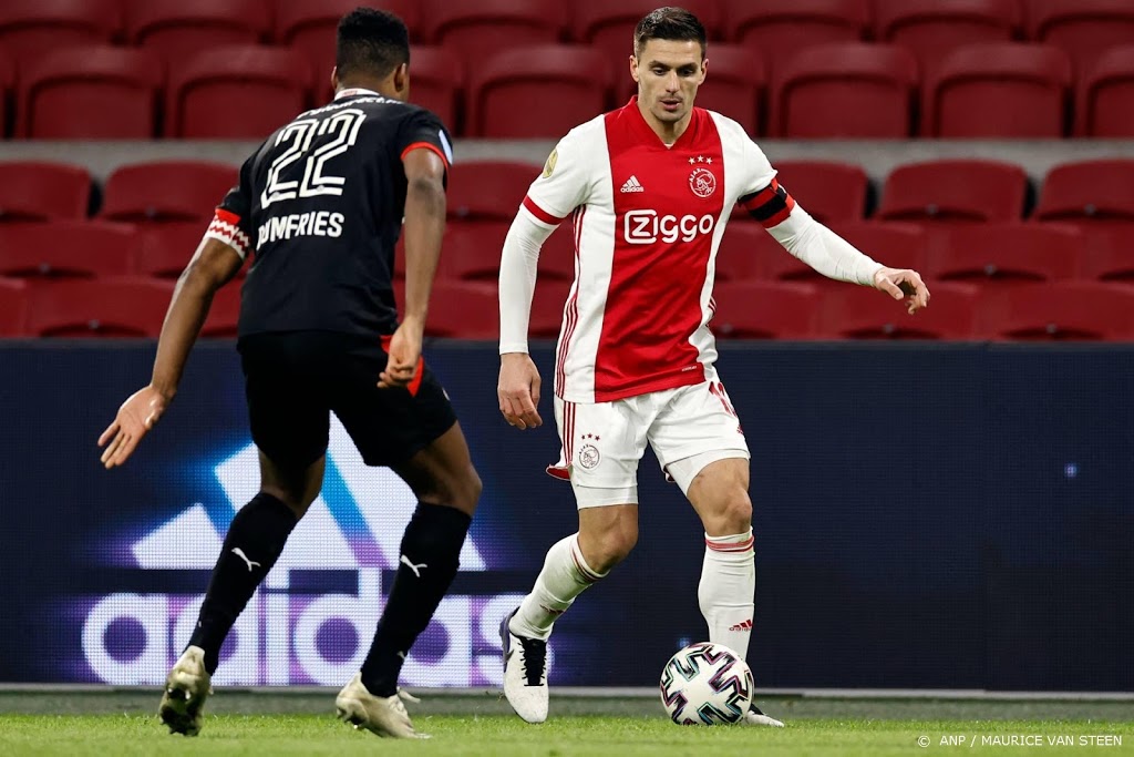 Voor Ajacied Tadic is een gelijkspel tegen PSV onvoldoende