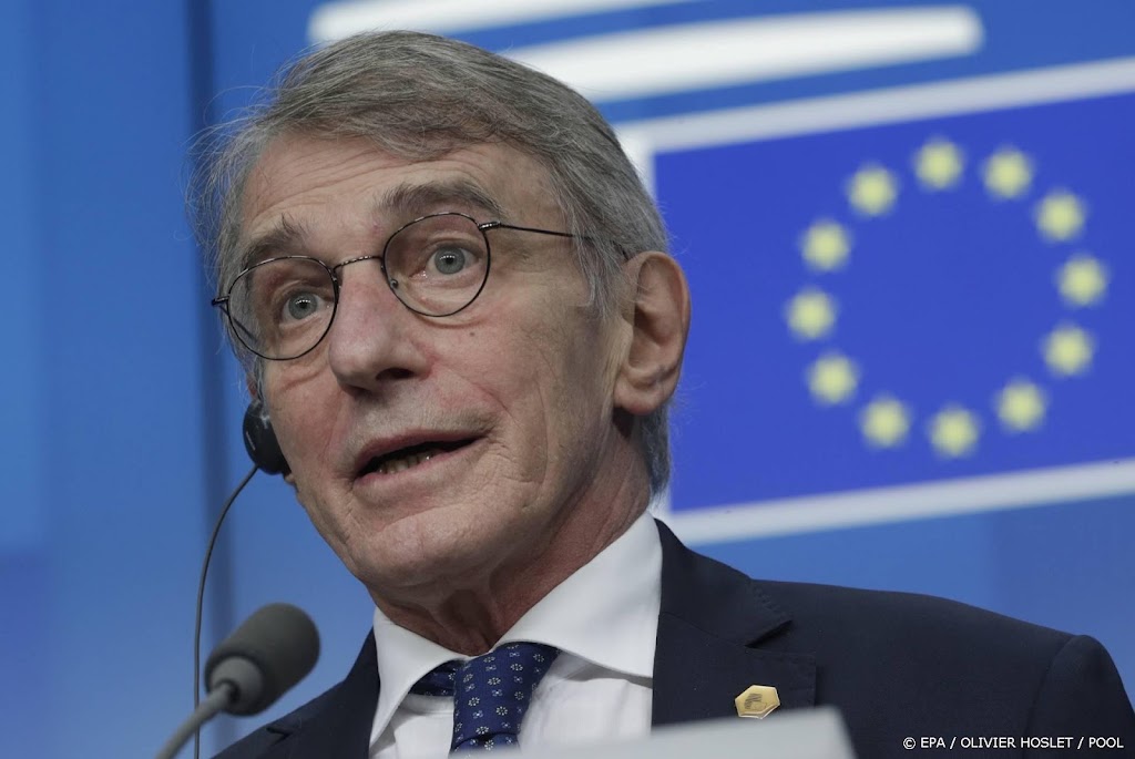 Europees Parlementsvoorzitter David Sassoli overleden
