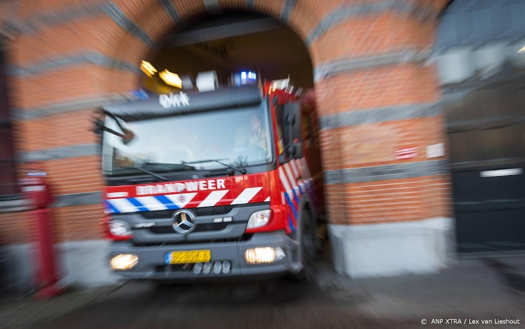 Grote brand in restaurant op Texel
