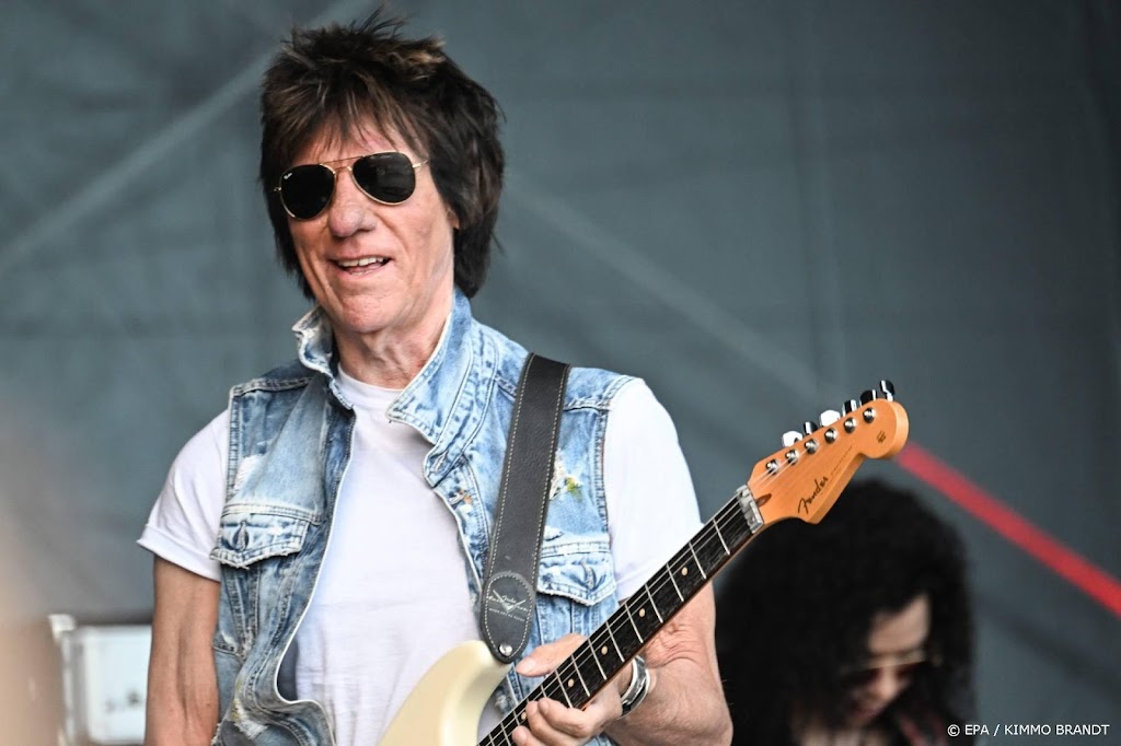 Rockgitarist Jeff Beck (78) overleden