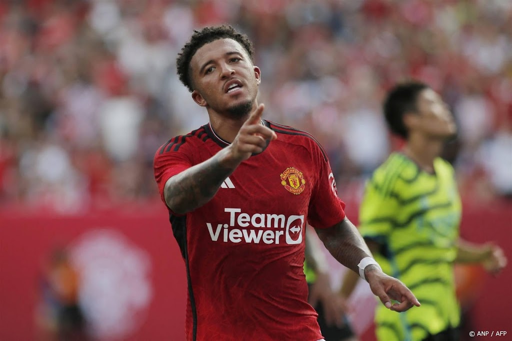 Voetballer Sancho verlaat United en is terug bij Dortmund