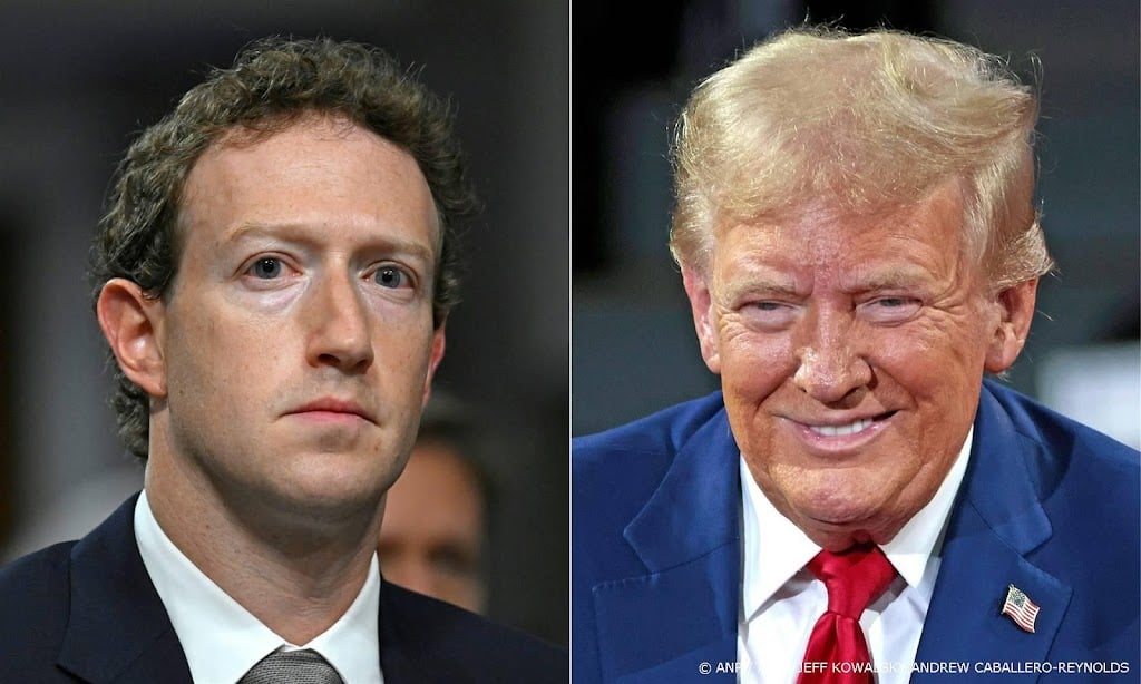 Meta-baas Zuckerberg prijst Trump: hij wil dat Amerika wint